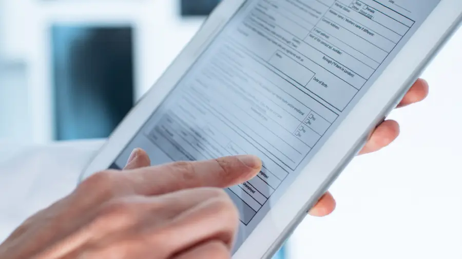 Filling out online forms